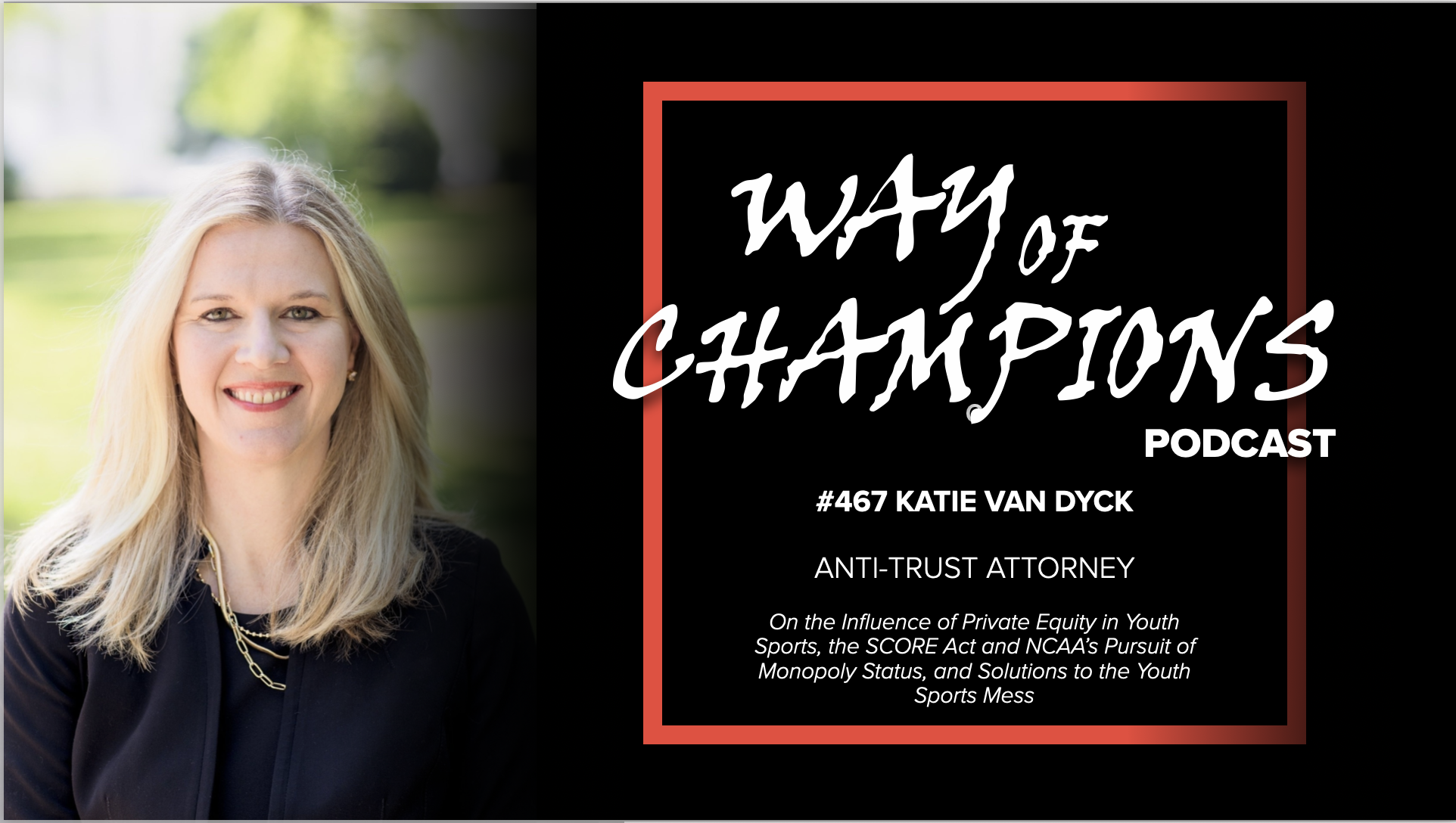 #467 Katie Van Dyck